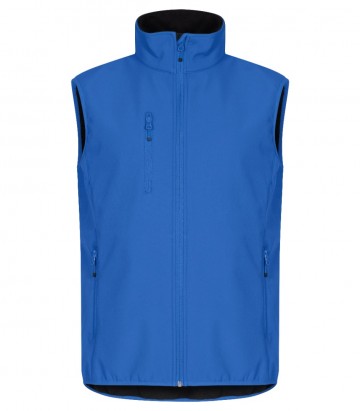 0200911 55classicsoftshellvestroyalbluefront